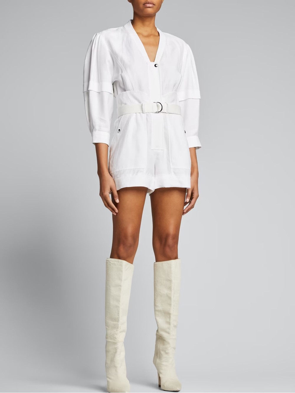 IRO PARIS Matea Belted Romper